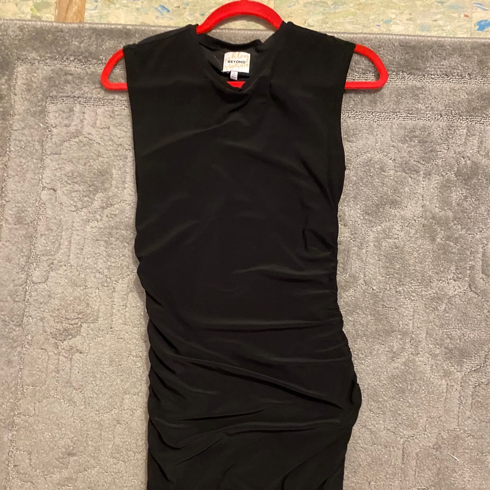 Black cocktail dress